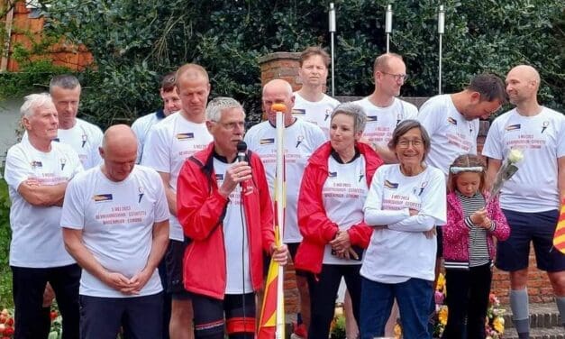 Bevrijdingsvuur-estafette Wageningen-Egmond 2024