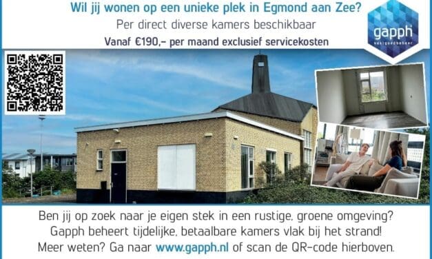 Tijdelijke woonruimtes beschikbaar in Egmond aan Zee