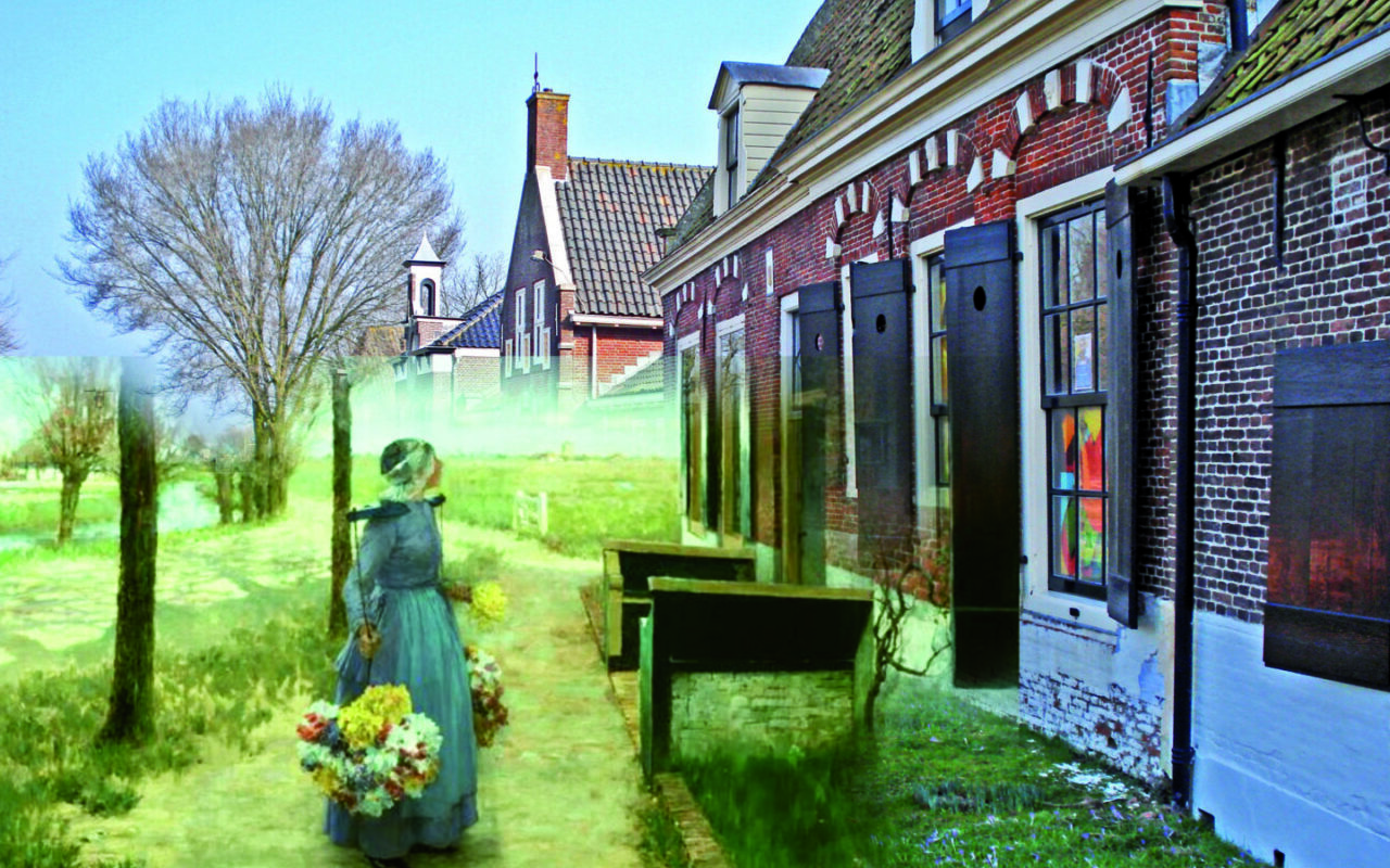 Flower girl Museumhuys 44 in het Slotkwartier Museumhuys 44 in het Slotkwartier