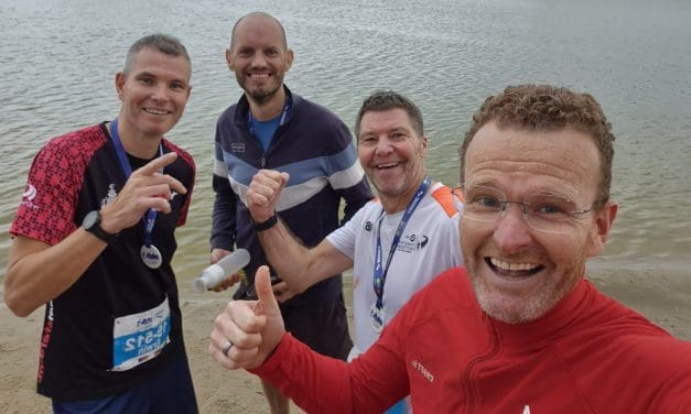 Egmonders lopen tijdens jubileumeditie ½ marathon voor KWF: al meer dan € 2950 ingezameld