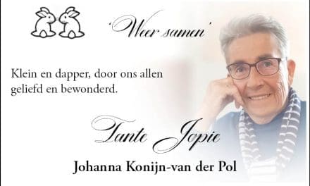 Rouwadvertentie Johanna Konijn-van der Pol