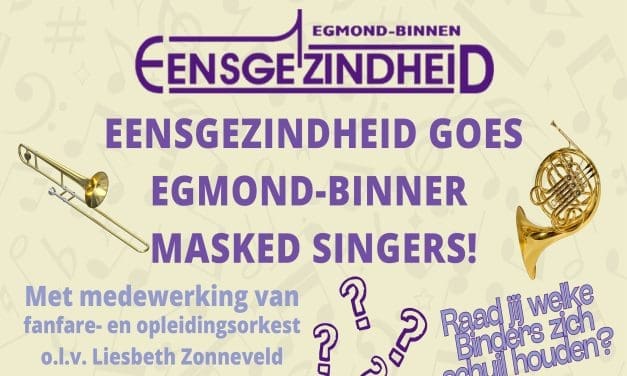 “25 oktober: Muziekvereniging Eensgezindheid verrast met The Masked Singers in De Schulp”