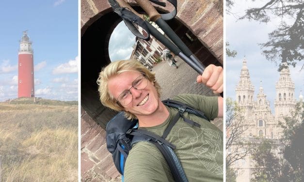 Joris Scholten vertelt over voettocht van Texel naar Santiago bij PostaanZee
