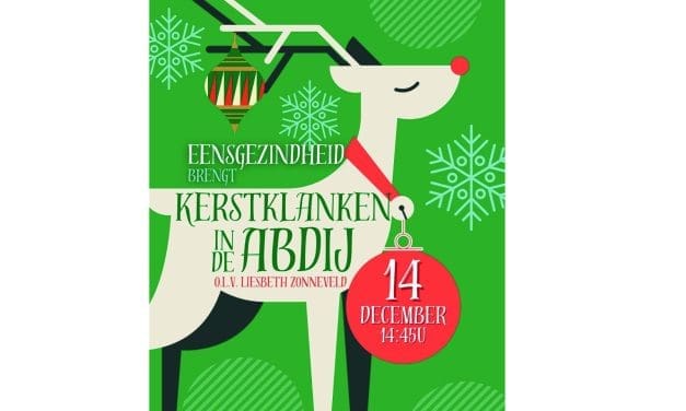 Eensgezindheid laat de Abdij klinken: sfeervol kerstconcert op 14 december