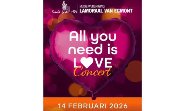 Muziek en liefde hand in hand tijdens Valentijnsconcert van Lamoraal van Egmont