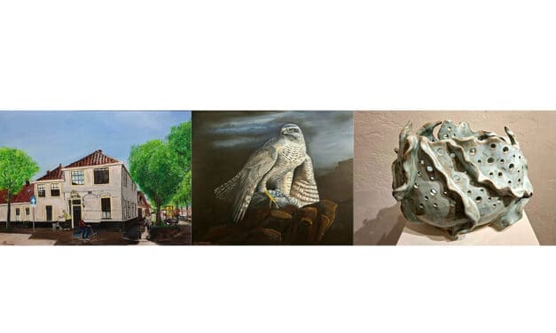 Lokale creativiteit in volle bloei: Egmonderstentoonstelling opent kunstseizoen 2026