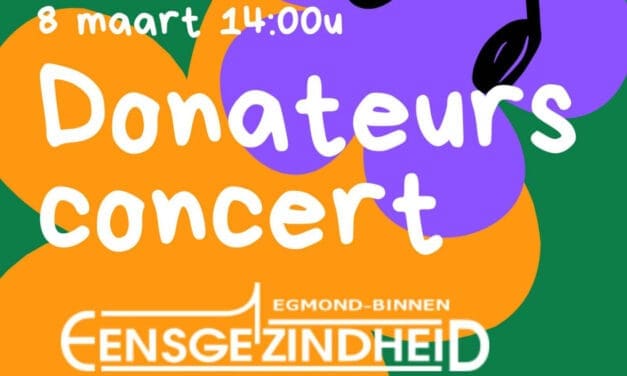 Frisse lenteklanken tijdens donateursconcert in Egmond-Binnen
