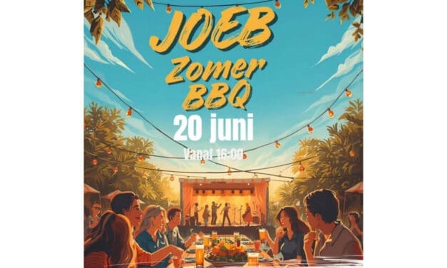 20 juni: JOEB Zomer BBQ: gezellig samen de zomer in met muziek, barbecue en voetbal