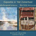 Duo-expositie in Het Zomerhuis: kunst tussen polder en horizon