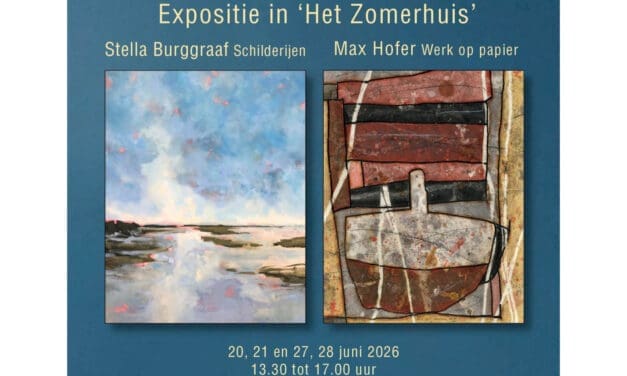Duo-expositie in Het Zomerhuis: kunst tussen polder en horizon