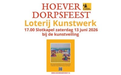 13 juni – Win een uniek kunstwerk van Cees Broersen tijdens het Hoever Dorpsfeest