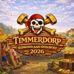 6-9 juni: Ahoy! Timmerdorp Egmond a/d Hoef staat dit jaar in het teken van piraten